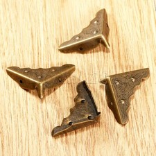 4/12/20Pcs Embossing Style Jewelry Box Case Chest Edge Bracket Corner Protectors
