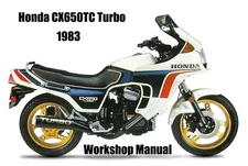 HONDA CX650TC TURBO 1983 WORKSHOP MANUAL - PDF Files