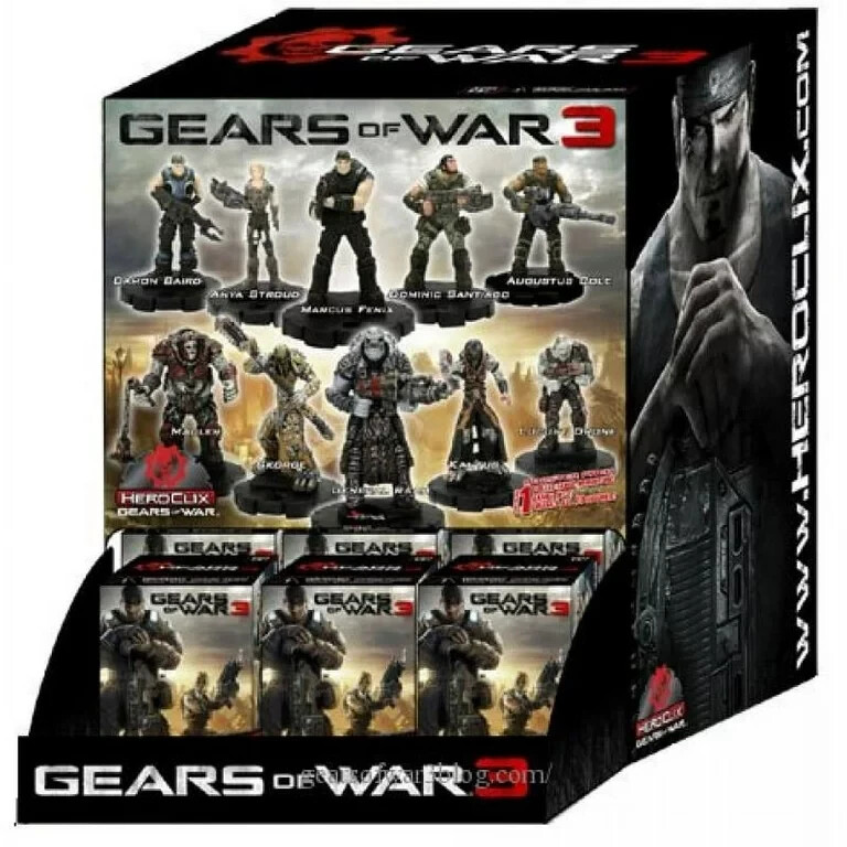 Gears of War 3 HeroClix Gears of War Booster Pack ( 1 Figure Blind