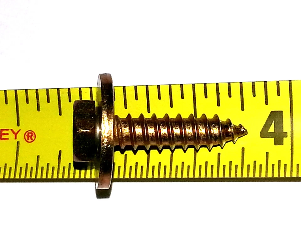 Carrocería guardabarros parrilla correcta de fábrica #10x3/4 tornillos para Chrysler Dodge Jeep 10p J Foto 3 de 4