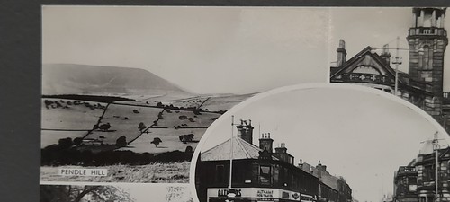 Vintage Curiosity Postcard Nelson Pendle Lancashire Gift Idea Marsden Victoria - Picture 3 of 9