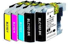 5PK XL Replacement Ink Set fits Brother LC103 MFC-J470DW MFC-J475DW MFC-J875DW