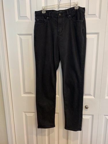 Herren Banana Republic Factory Reise Jeans dunkelanthrazit, 5 Pocket, sportliche Passform