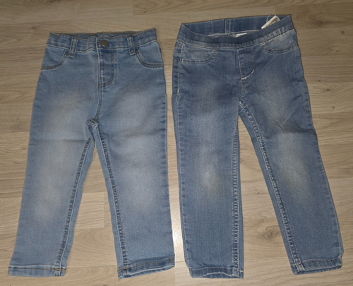 Mädchen Paket Gr. 86 / 92 cool 35 Teile Kleid Hose Body H&M Kanz Disney DKNY - Bild 10 von 16