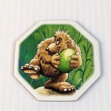 ONE Zoch Gulo Gulo Board Game Gulo Green Octagonal Tile Parts Pieces Replacement