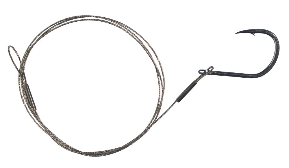 Balzer 7x7 Niroflex Stahlvorfach mit Einzelhaken Раубфишворфах Хехтворфах