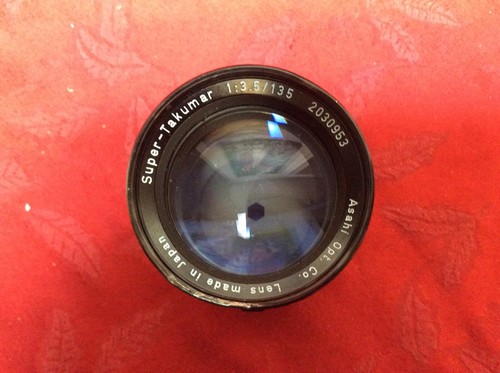 Asahi Opt. Co. Pentax Super-Takumar 1:3.5/135 M42 35mm Camera Lens - Picture 2 of 6
