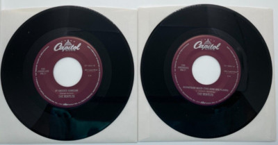 Beatles Norwegian Wood / If I Needed Someone 7'' Vinyl Single Jukebox Single Mint