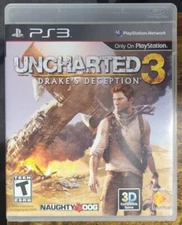 Uncharted 3: Drake's Deception PlayStation 3 PS3 (B171-26)