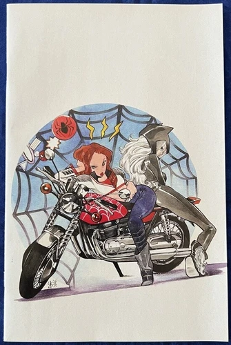 MARY JANE BLACK CAT BEYOND 1 1:100 VIRGIN VARIANT NM PEACH MOMOKO