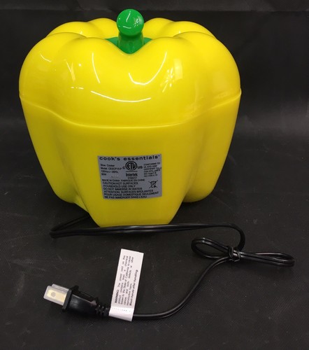Cook’s Essentials Yellow Pepper Slow Cooker *Missing Ceramic Insert* - Picture 2 of 11