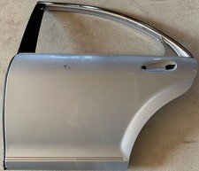 T&uuml;r hinten links Silber Mercedes S Klasse W221