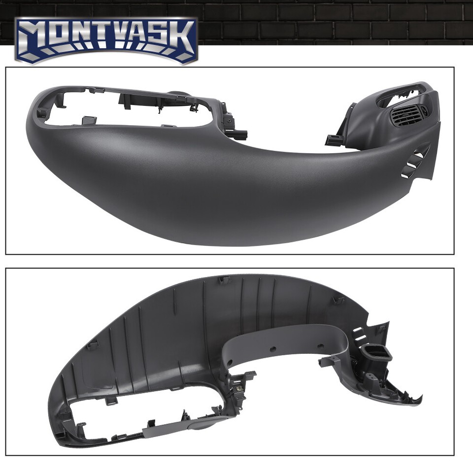 GRAY DASH TRIM BEZEL REPLACEMENT FIT FOR 97-03 FORD F150 EXPEDITION DASH PAD NEW