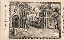 FIESOLE Firenze - Il riposo dei Vescovi - "Lucherini" - f/p - rara