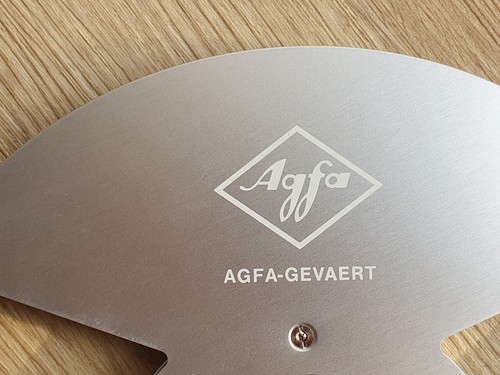 Seltene original AGFA NAB Aluminium-Tonbandspule - Metal reel - 26,5 cm - TOP!