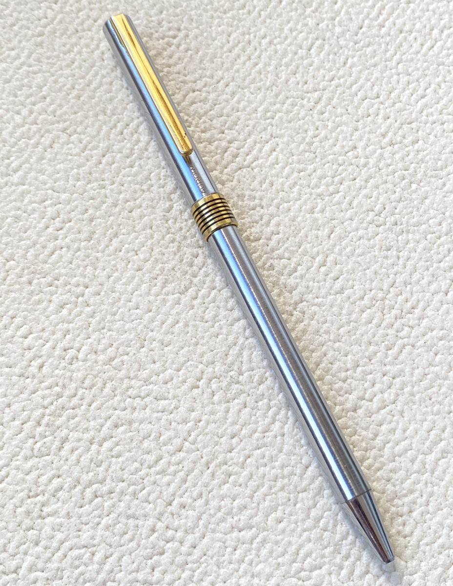 Aurora Pencil Hastil silver lacquer ballpoint pen Vintage Pen