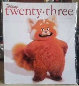 Disney Twenty-Three D23 Magazine - Spring 2022 - Disney Pixar Turning Red NEW