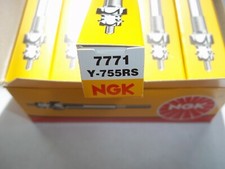 2 x NGK Y-755RS ( stock # 7771 ) Glow-Plugs for Nissan Patrol 3.3 1987 onward