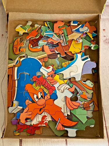 Bugs Bunny Jig Saw puzzle 100pcs Whitman 1976 14"x18" - Picture 7 of 14