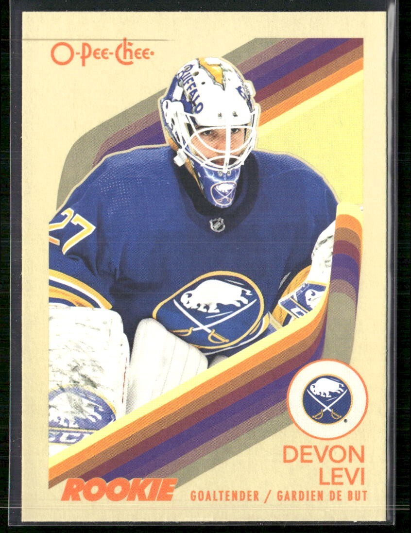 2023-24 O-Pee-Chee - Marquee Rookie #576 Devon Levi (RC)