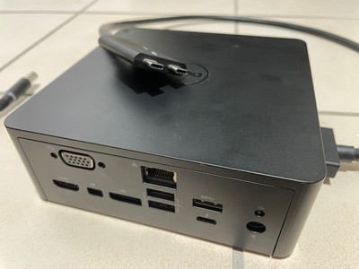 Dell Precision Dockingstation (K16A) TB18DC Dual USB Type-C Thunderbolt 3 Dock