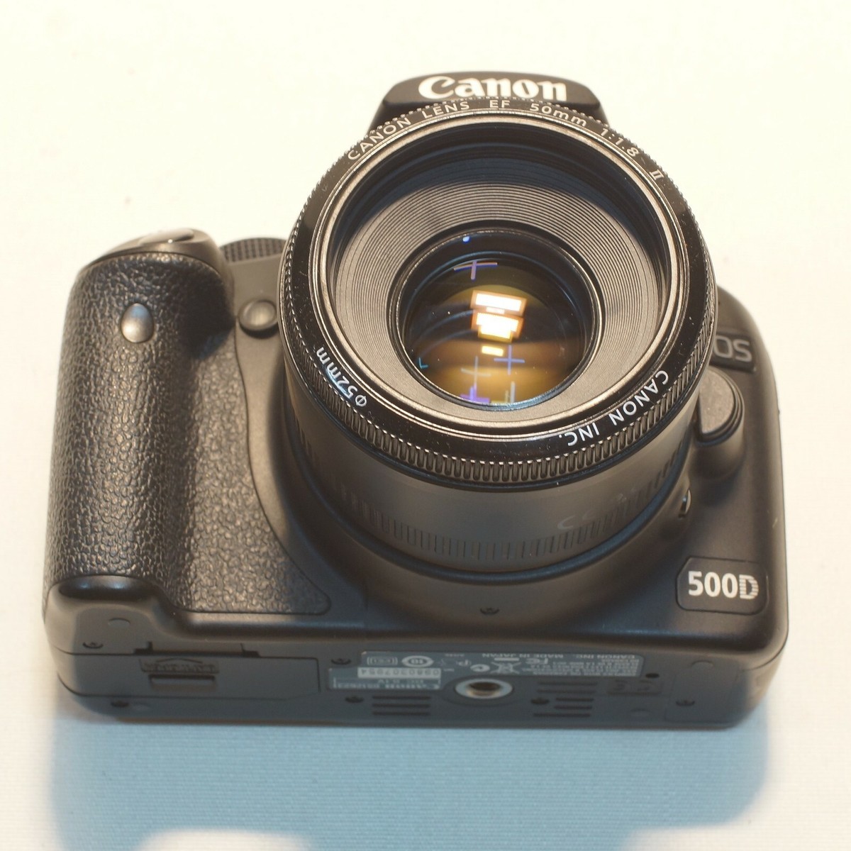 Canon EOS 500D EF50mm F1.8Ⅱ レンズセット Good!!] Canon EOS 500D 18.0 MP DSLR w/EF 50mm F1.8 II Prime