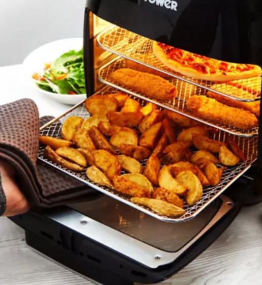 Tower Xpress 2000W 11 Litre 5in1 Manual Air Fryer Oven eBay