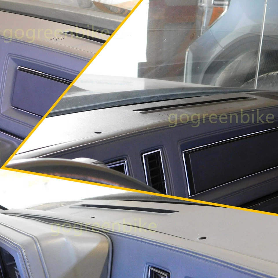 For 1978-1987 Buick Regal & Grand National Front Upper Dash Panel  Bezel Grey - Image 3 of 4