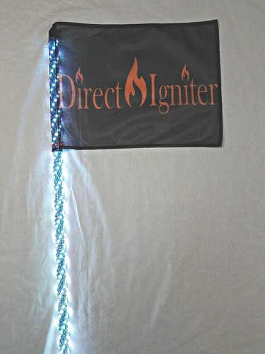 WORLDS BRIGHTEST 3' PAIR L.E.D. RGBW SAFETY FLAG WHIP 20 COLORS 30 MODES USA - Bild 10 von 11