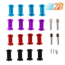 1/10 Rc Car Wheel Hub 25mm Extender 12mm to 12mm For Traxxas Rustler Stampede