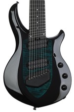 Ernie Ball Music Man John Petrucci Majesty 8 Electric Guitar - Emerald Sky