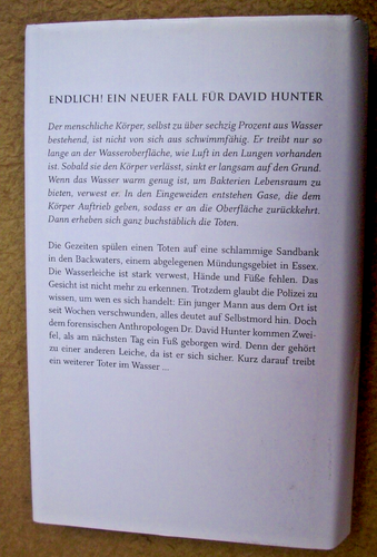 Simon Beckett: TOTENFANG - sehr gut erh. geb. EA 2016 - David Hunter, Forensik - Bild 3 von 4