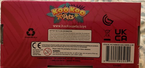 KOO KOO PETS Maximillian The Dancing Macaw TALKING SINGING BIRD Electronic Pet - Picture 3 of 3
