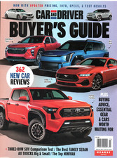CAR AND DRIVER MAGAZINE  2024 BUYER'S GUIDE  362 NEW CAR REVIEWS