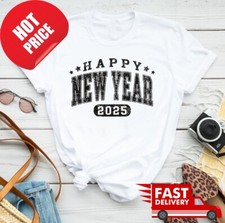 Happy New Year 2025 Holiday Season T-shirt F3235
