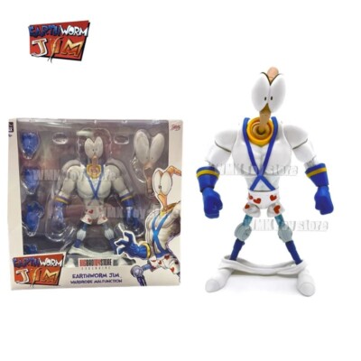 PDNA Earthworm Jim Worm Body and Heads Pack Actionfigur Sammlung Modell