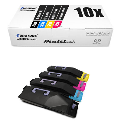 10x Eurotone Eco Patrone f�r Kyocera TASKalf? 250-ci 300-ci