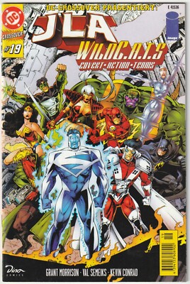   DC CROSSOVER #19 JLA/Wildcats, Dino/DC Comics 1998 COMICHEFT Z1/1-