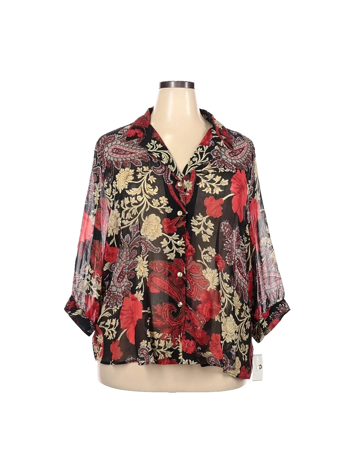 Joanna Floral Blouse Tops for Women