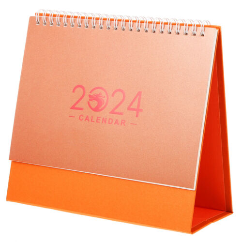  Table Calendar 2024 Monthly Calendar Eternal Notice Small Office Vertical Mini - Picture 1 of 12