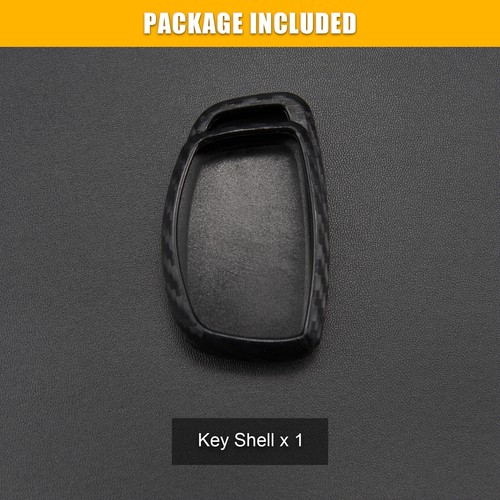 Funda protectora media llave inteligente llave inteligente de fibra de carbono para Hyundai 2015-2022 - Imagen 3 de 12