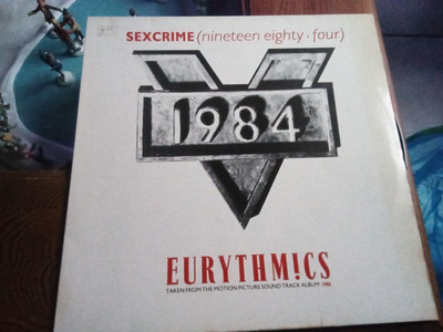 12''Maxi: Eurythmics: Sexcrime (Nineteen Eighty · Four) 