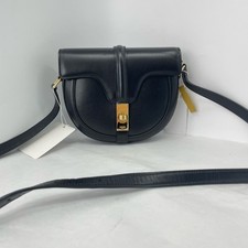 Celine Pre-Owned Authentic Saddle Bag Black F...