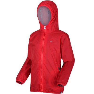 Regatta Kids Lever II leichte wasserdichte Wanderjacke zum Auspacken - 3-4 Jahre