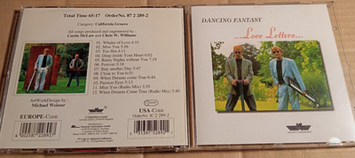Dancing Fantasy   Love Letters -   CD      -    (JGD114)
