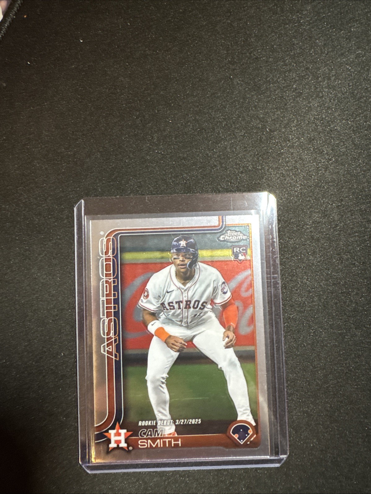 2025 Topps Chrome Update Series - Rookie Debut Cam Smith #USC19 Refractor (RC)