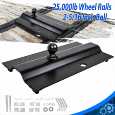 Universal Ford F150 Gooseneck 5th Wheel Hitch Bent Plate W 2-516 Plate Ball