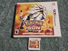 New ListingPokémon Sun (Nintendo 3DS, 2016) Case and Game Tested Working Authentic