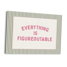 IWGDNJS Everything Is Figureoutable Inspirational Wall 11 14 Inspirational-07