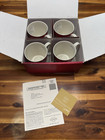 Lenox For The Holidays Red Border Accent Mugs Set of 4 – NOS 2009 w/ Box — photo 8